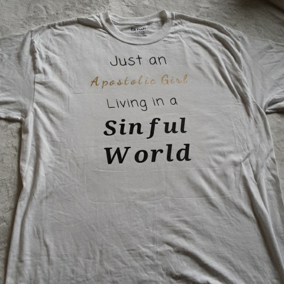 Apostolic Girl+Sinful World custom shirts! SEE DES - Picture 2 of 3